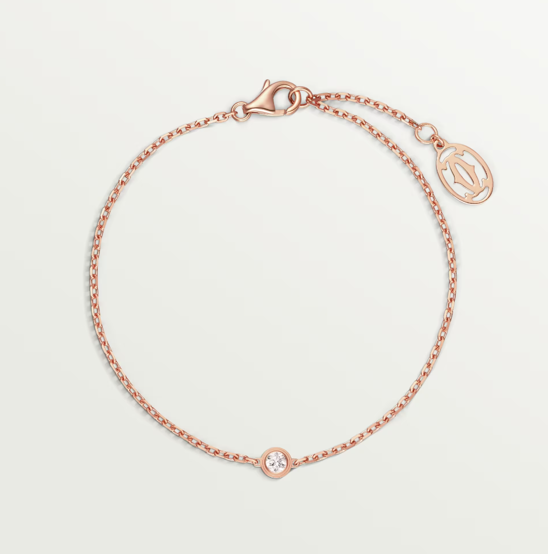 [Am jewelry]DAMOUR DIAMOND LINK BRACELET