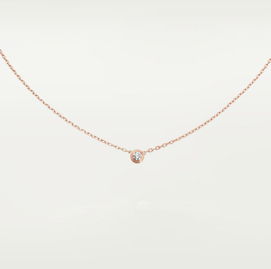 [Am jewelry]DAMOUR DIAMOND NECKLACE