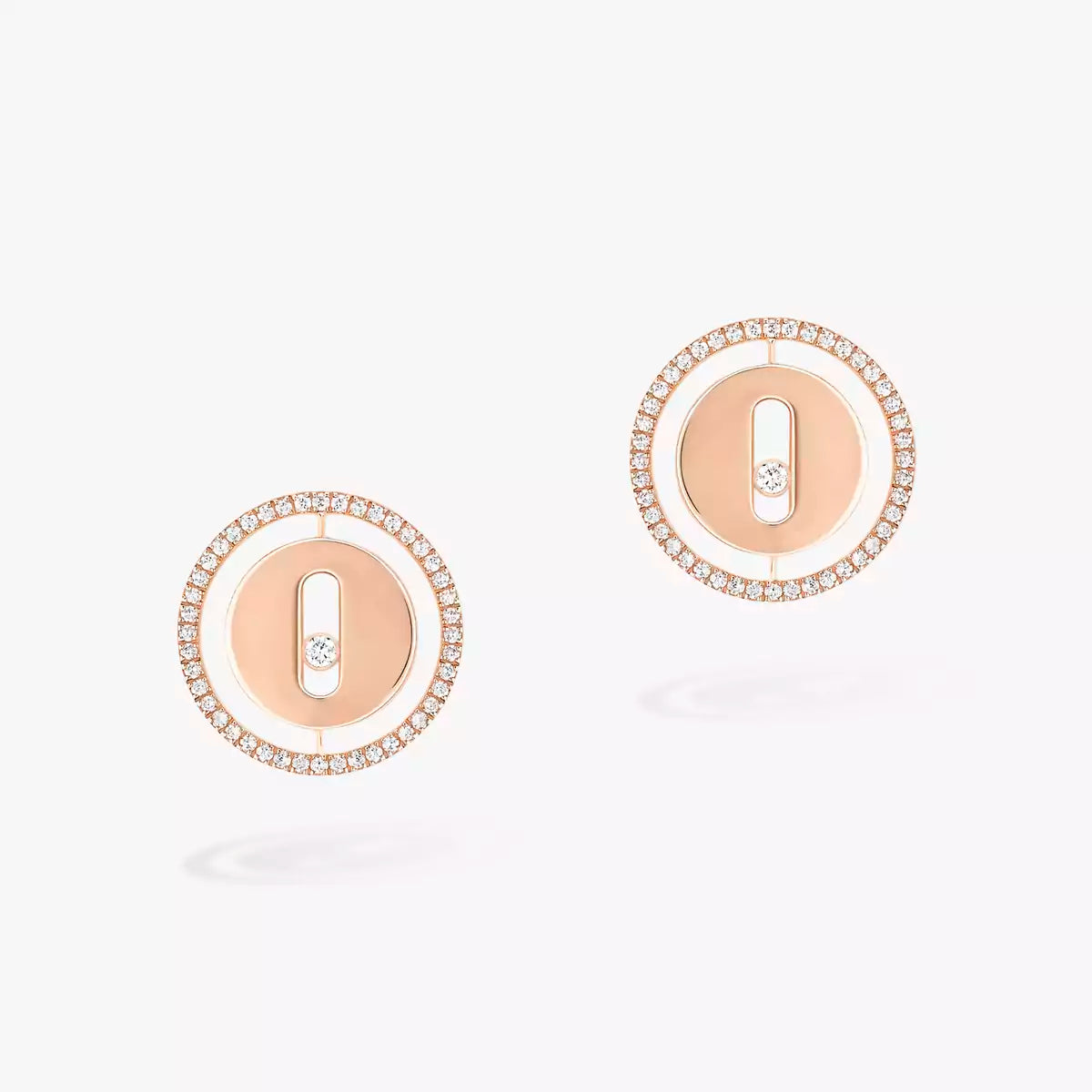 [Am Jewelry]Lucky Move Diamond Earrings