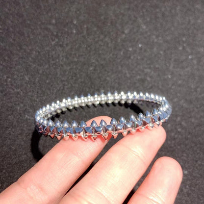[Am jewelry]CLASH SILVER BRACELET