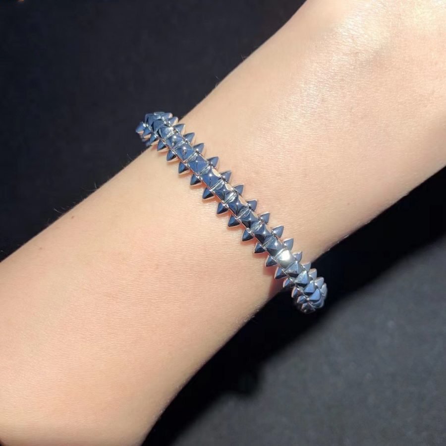 [Am jewelry]CLASH SILVER BRACELET