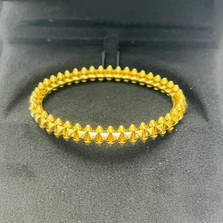 [Am jewelry]CLASH GOLD BRACELET