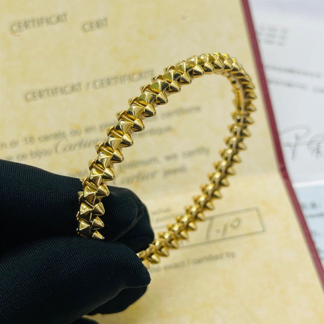 [Am jewelry]CLASH GOLD BRACELET