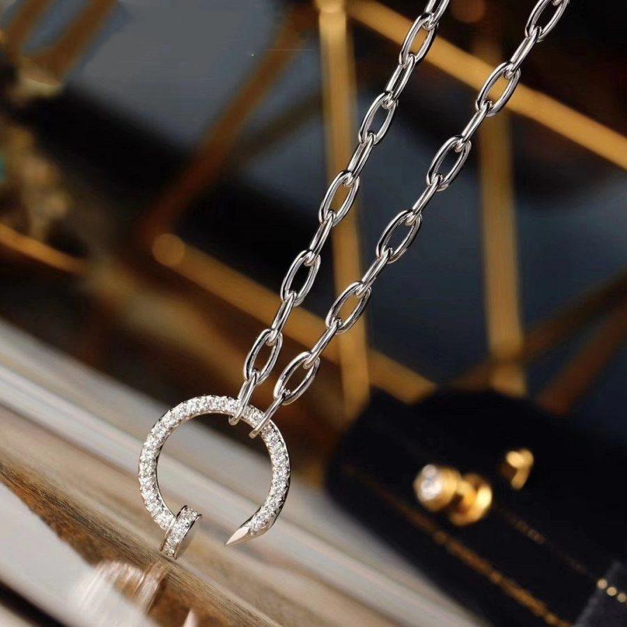 [Am jewelry]JUSTE NECKLACE DIAMONDS