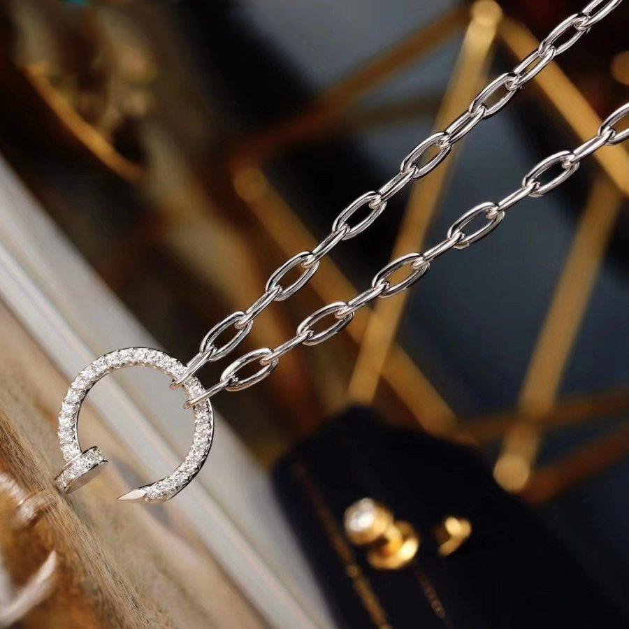 [Am jewelry]JUSTE NECKLACE DIAMONDS