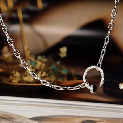 [Am jewelry]JUSTE NECKLACE DIAMONDS