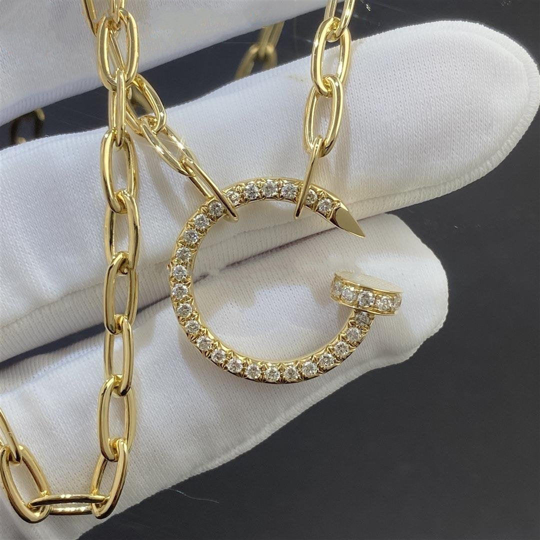 [Am jewelry]JUSTE NECKLACE DIAMONDS