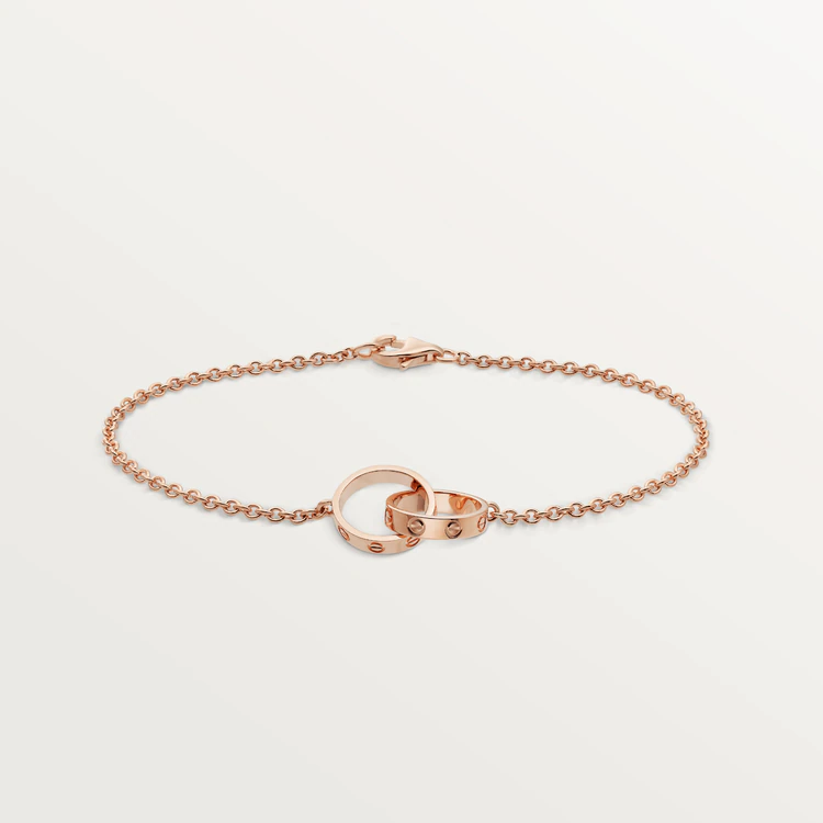 [Am jewelry]LOVE BRACELET DOUBLE RING