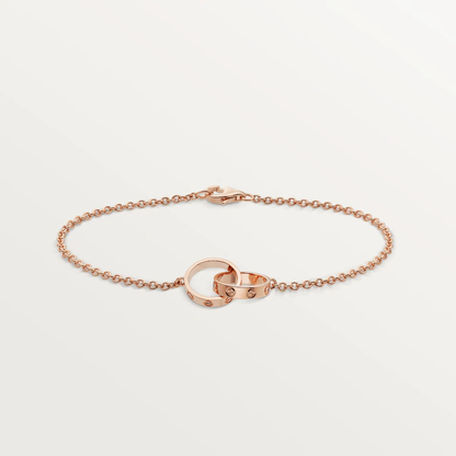 [Am jewelry]LOVE BRACELET DOUBLE RING