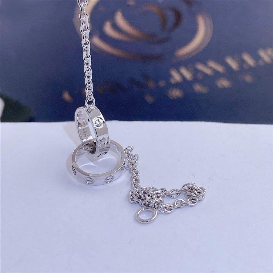 [Am jewelry]LOVE BRACELET DOUBLE RING