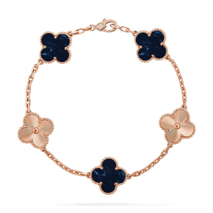 [Am jewelry]CLOVER 5 MOTIF PIETERSITE BRACELET COLLECTION