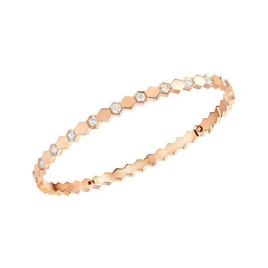 [Am jewelry]BEE LOVE PINK GOLD DIAMOND BRACELET