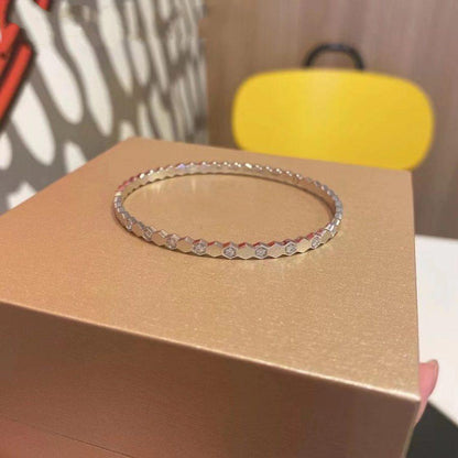 [Am jewelry]BEE LOVE SILVER DIAMOND BRACELET