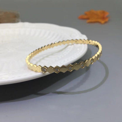 [Am jewelry]BEE LOVE GOLD DIAMOND BRACELET