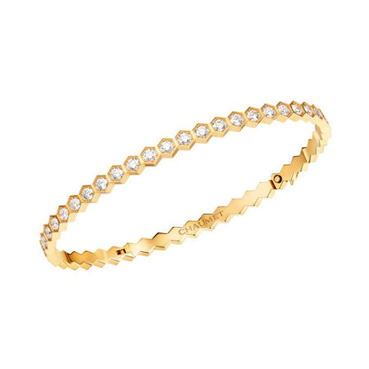[Am jewelry]BEE LOVE GOLD BRACELET FULL DIAMOND