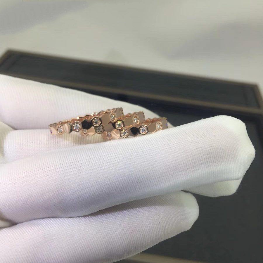 [Am jewelry]BEE LOVE RING PINK GOLD DIAMOND