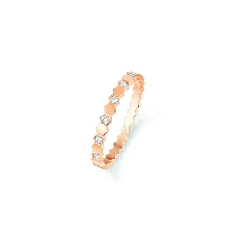 [Am jewelry]BEE LOVE RING PINK GOLD DIAMOND