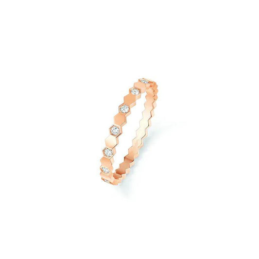 [Am jewelry]BEE LOVE RING PINK GOLD DIAMOND