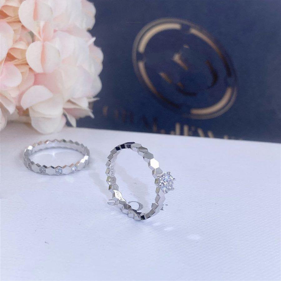 [Am jewelry]BEE LOVE RING SILVER 1 DIAMOND