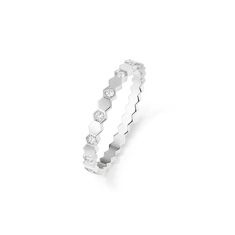 [Am jewelry]BEE LOVE RING SILVER DIAMOND