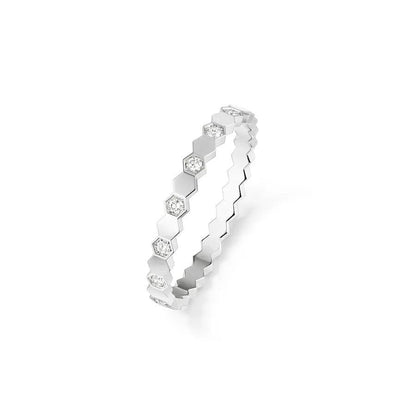 [Am jewelry]BEE LOVE RING SILVER DIAMOND