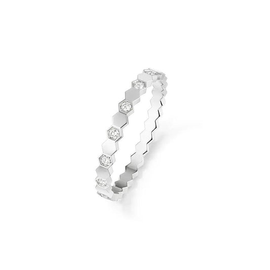 [Am jewelry]BEE LOVE RING SILVER DIAMOND