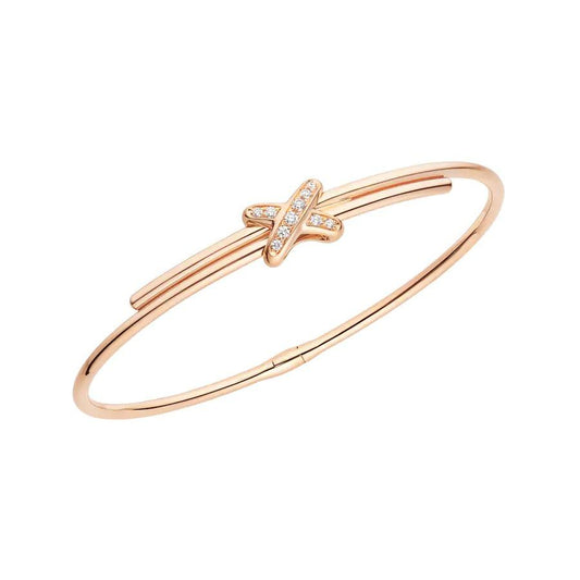[Am jewelry]JEUX DE BRACELET PINK GOLD DIAMONDS
