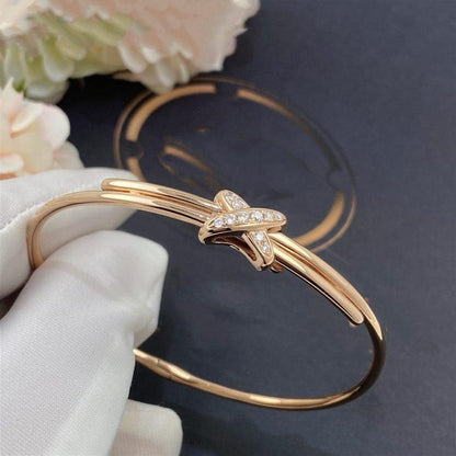 [Am jewelry]JEUX DE BRACELET PINK GOLD DIAMONDS