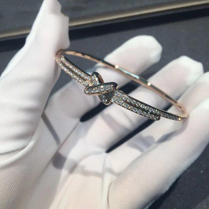 [Am jewelry]JEUX DE BRACELET DIAMONDS PINK GOLD