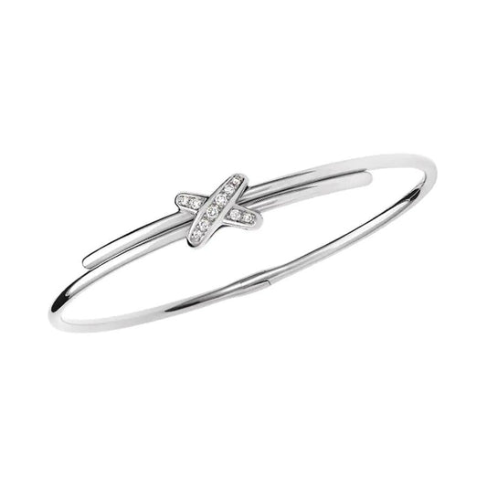 [Am jewelry]JEUX DE BRACELET SILVER DIAMONDS