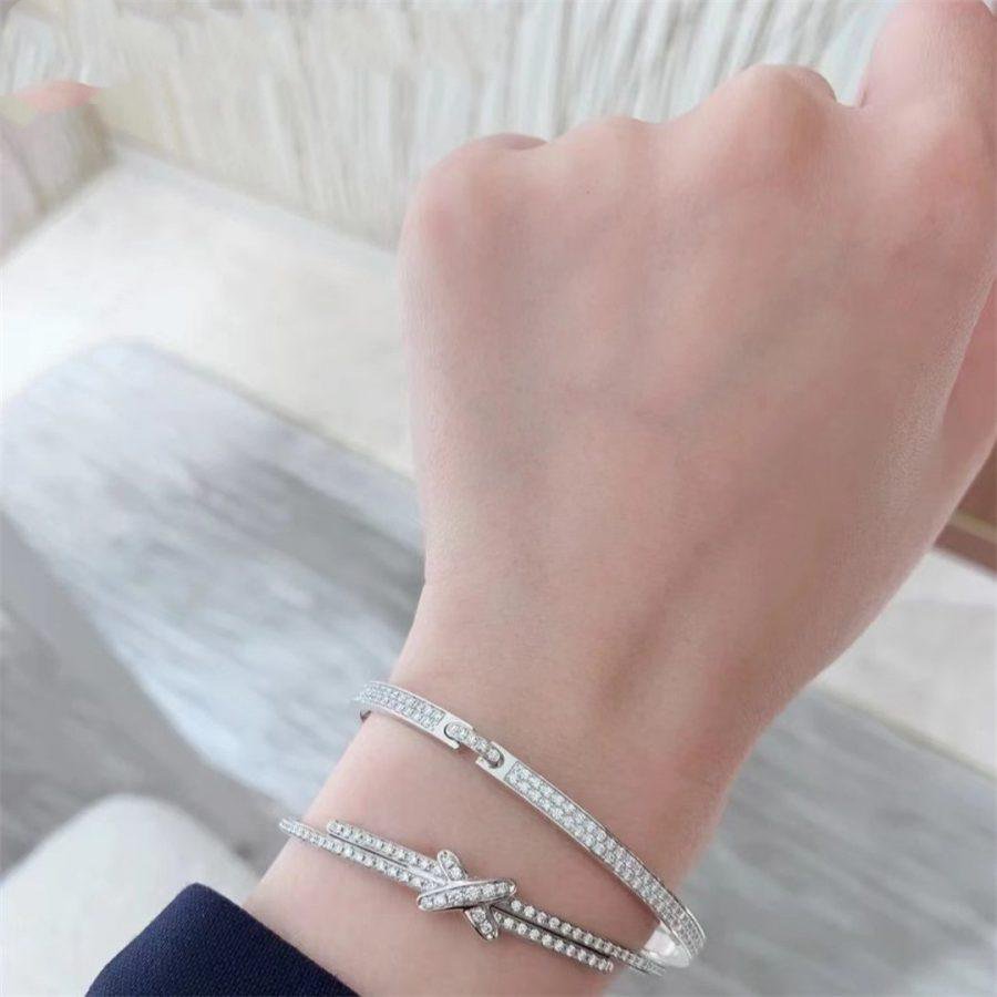 [Am jewelry]JEUX DE BRACELET DIAMONDS SILVER