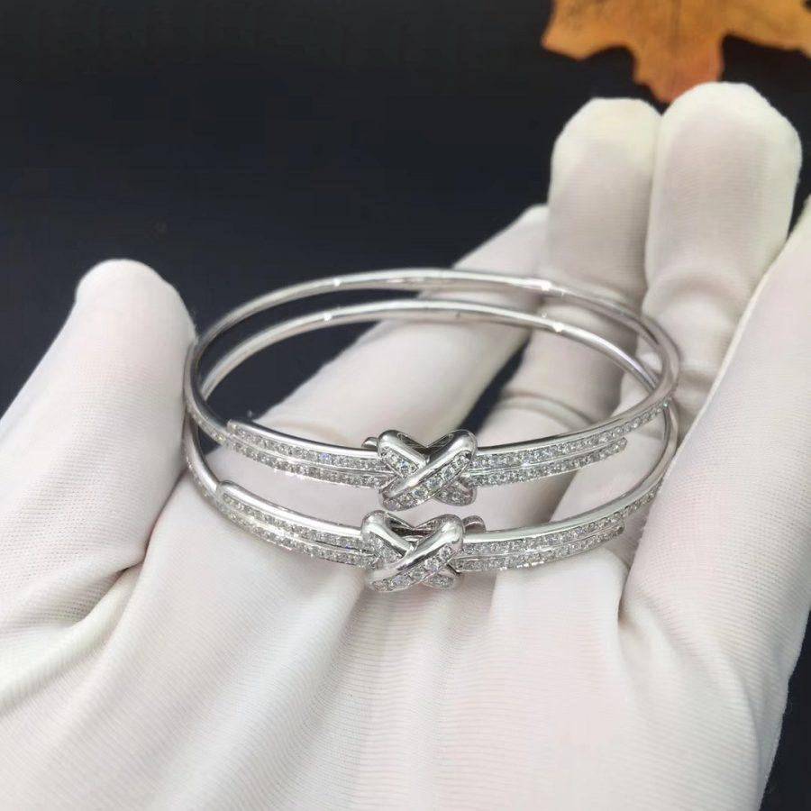 [Am jewelry]JEUX DE BRACELET DIAMONDS SILVER