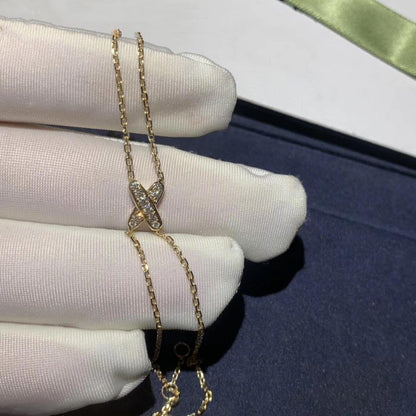 [Am jewelry]JEUX BRACELET GOLD DIAMOND
