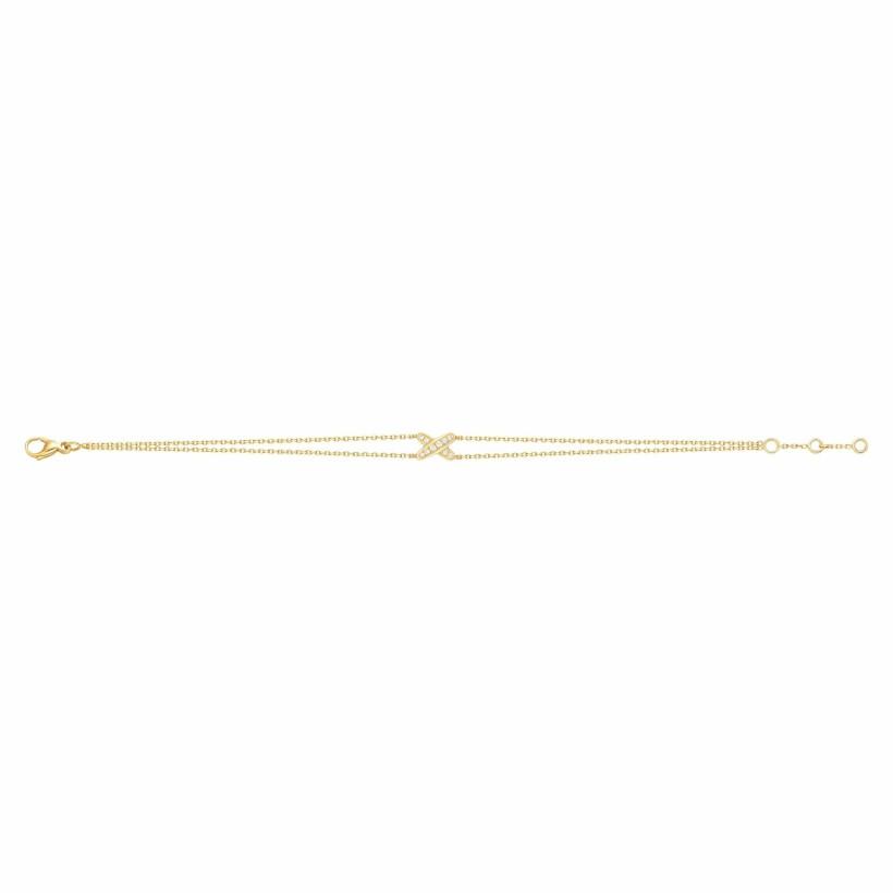 [Am jewelry]JEUX BRACELET GOLD DIAMOND