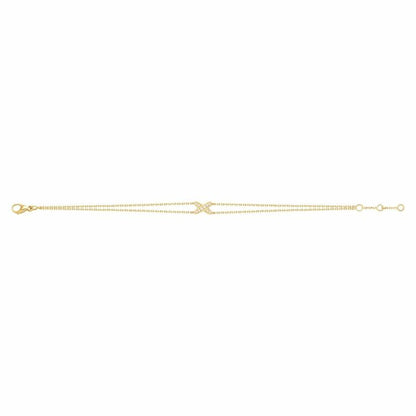 [Am jewelry]JEUX BRACELET GOLD DIAMOND