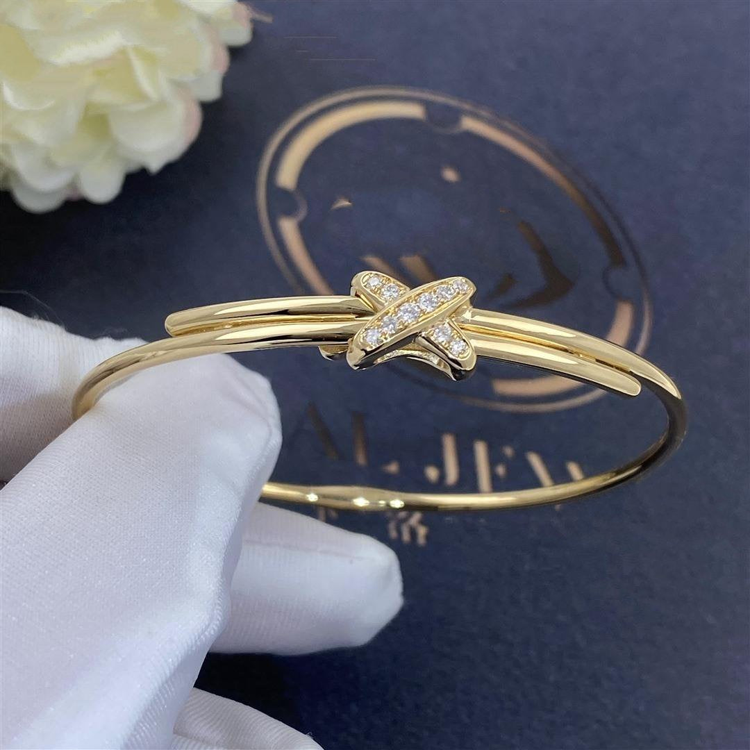 [Am jewelry]JEUX DE BRACELET GOLD DIAMONDS