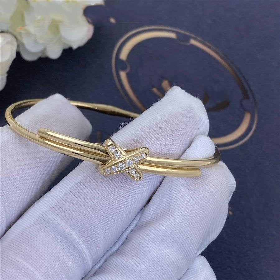 [Am jewelry]JEUX DE BRACELET GOLD DIAMONDS