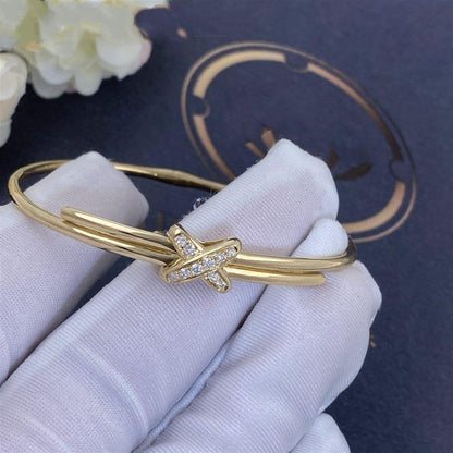 [Am jewelry]JEUX DE BRACELET GOLD DIAMONDS