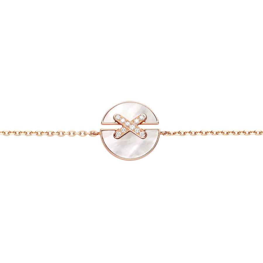 [Am jewelry]JEUX DE BRACELET MOP PINK GOLD DIAMONDS