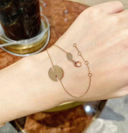 [Am jewelry]JEUX DE BRACELET MOP PINK GOLD DIAMONDS