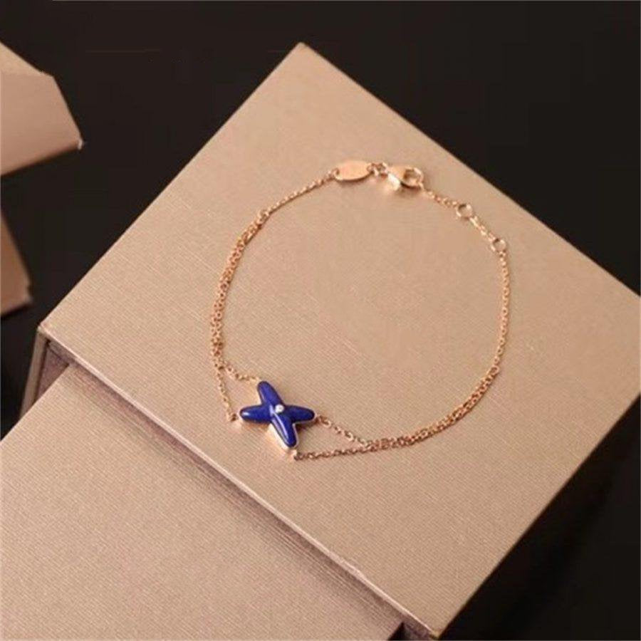 [Am jewelry]Hollow Design Four-Leaf Clover Flower Shape Ring