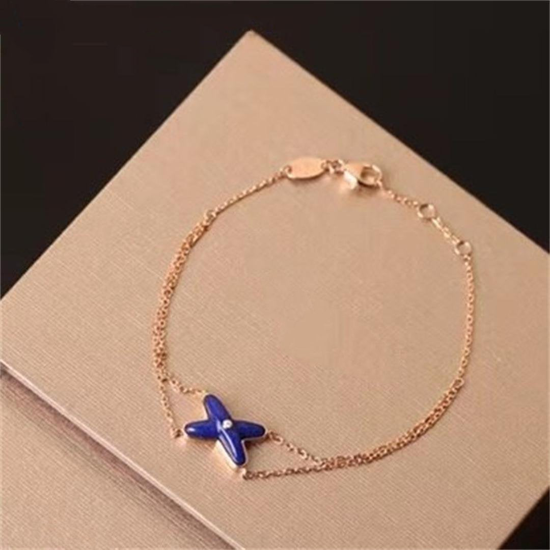 [Am jewelry]Hollow Design Four-Leaf Clover Flower Shape Ring