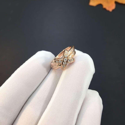 [Am jewelry]JEUX DE PINK GOLD DIAMOND RING