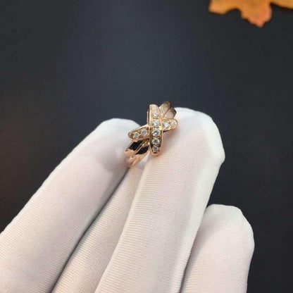 [Am jewelry]JEUX DE PINK GOLD DIAMOND RING
