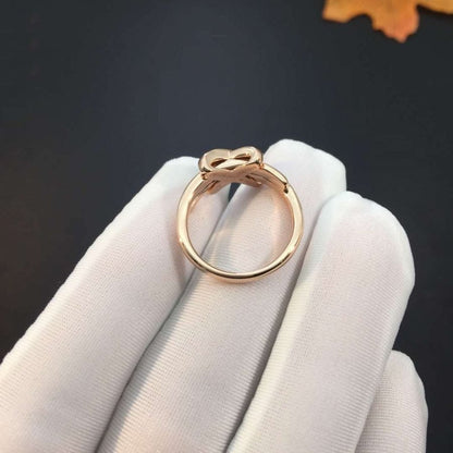 [Am jewelry]JEUX DE PINK GOLD DIAMOND RING