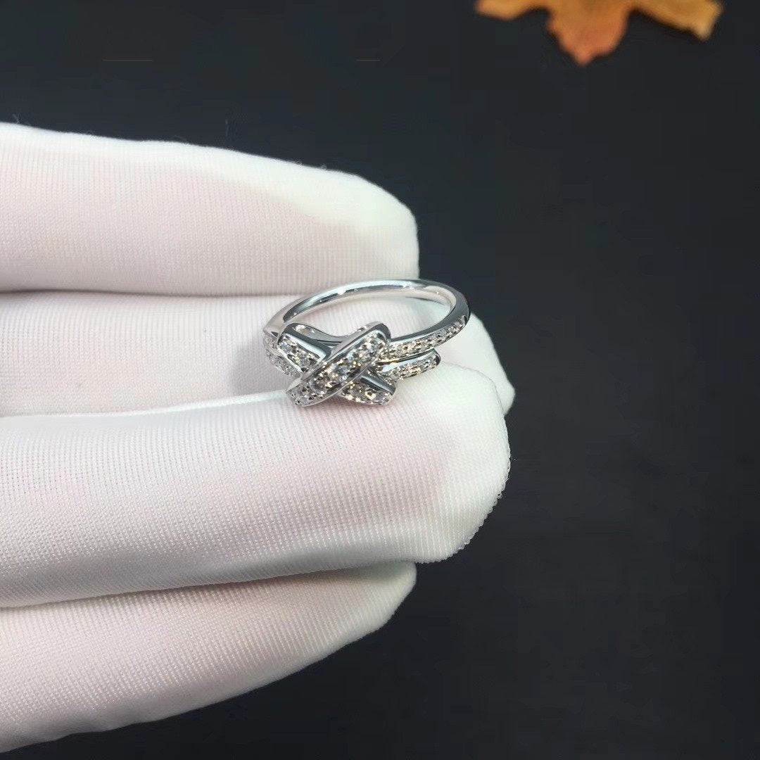[Am jewelry]JEUX DE SILVER DIAMOND RING