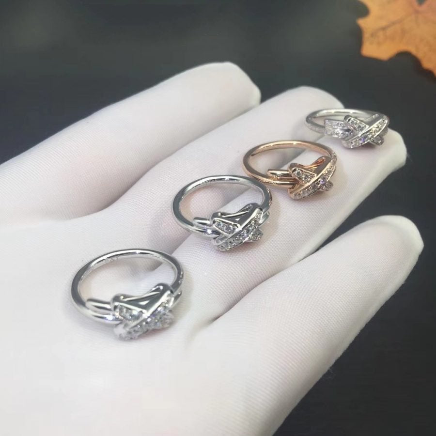 [Am jewelry]JEUX DE SILVER DIAMOND RING