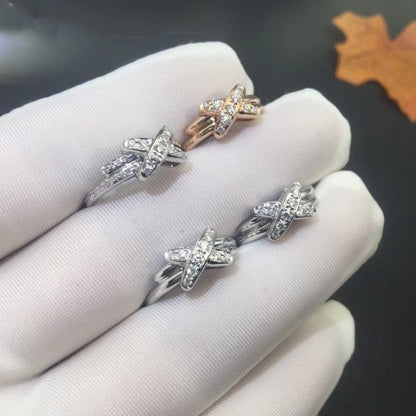 [Am jewelry]JEUX DE SILVER DIAMOND RING