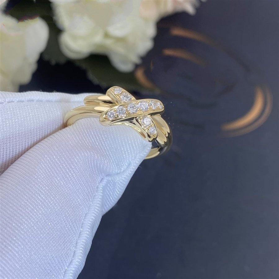[Am jewelry]JEUX DE GOLD DIAMOND RING
