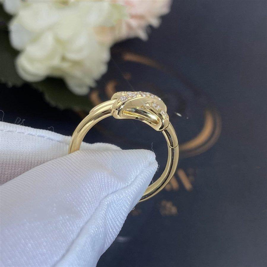 [Am jewelry]JEUX DE GOLD DIAMOND RING